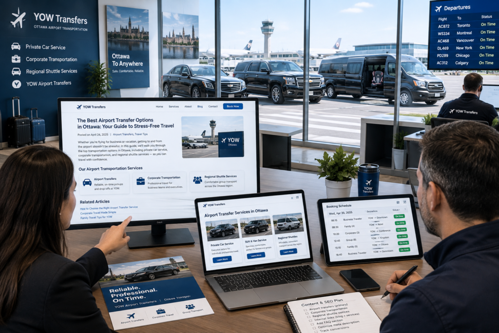 Best Airport Transfer Providers in Ottawa