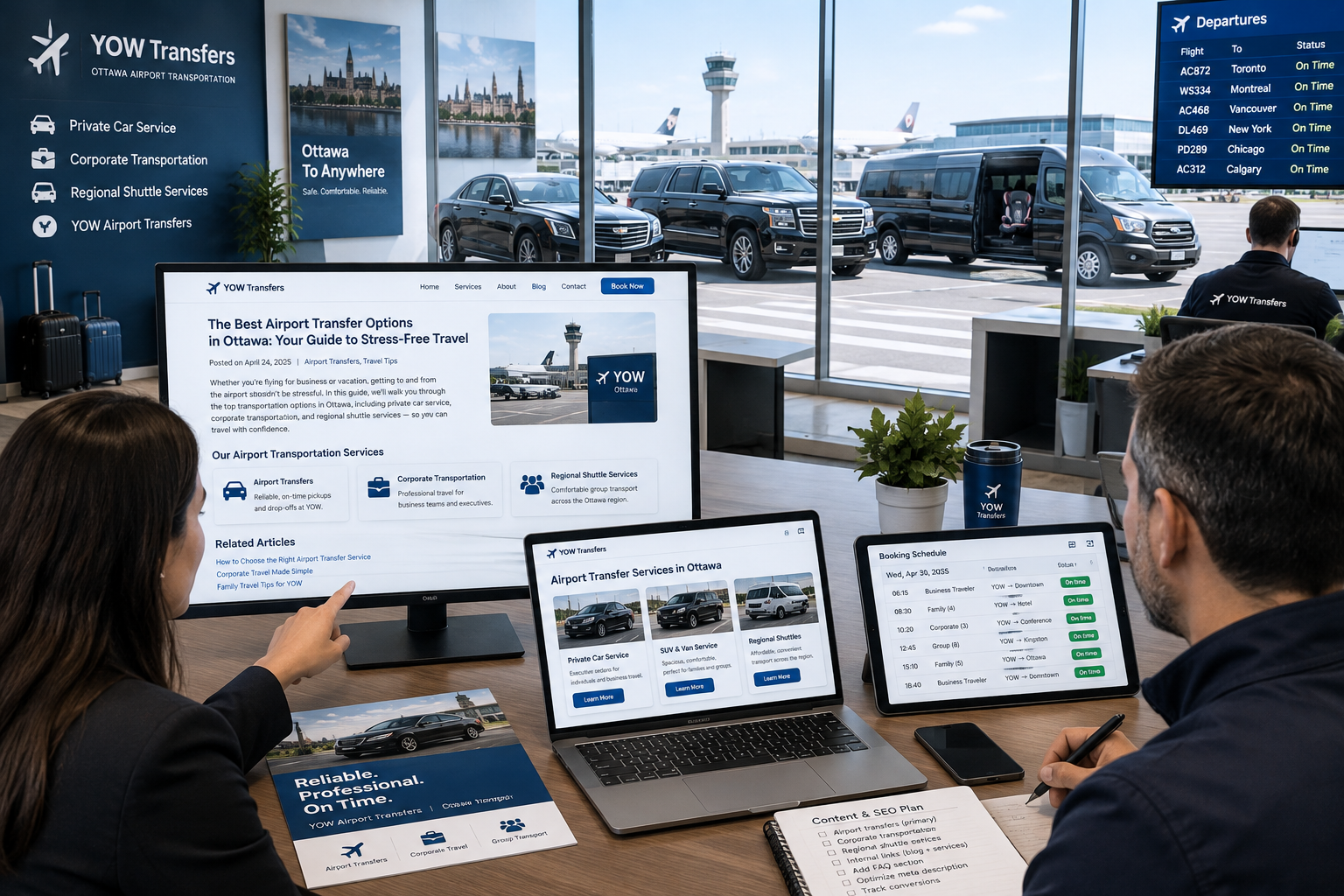 Best Airport Transfer Providers in Ottawa